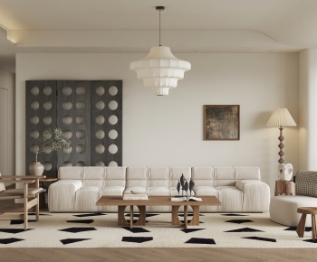 Wabi-sabi Style A Living Room-ID:522762062