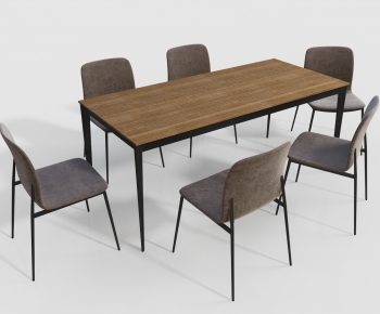 Modern Dining Table And Chairs-ID:109983928