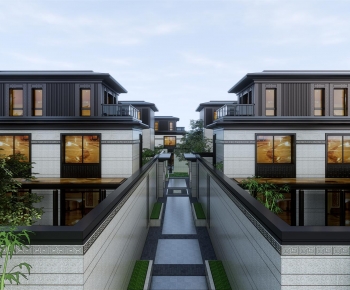 New Chinese Style Townhouse-ID:609597925