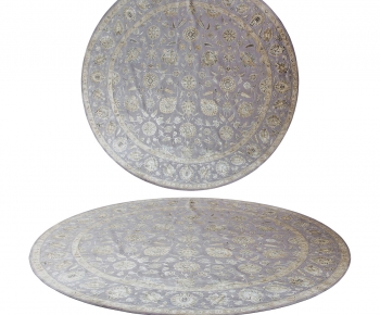 French Style Circular Carpet-ID:951932912