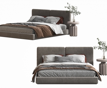 Modern Double Bed-ID:659118899