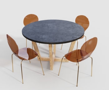 Modern Dining Table And Chairs-ID:367837911