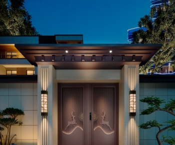 New Chinese Style Gate-ID:778624068