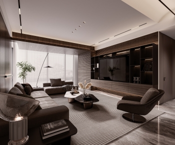 Modern A Living Room-ID:175592902