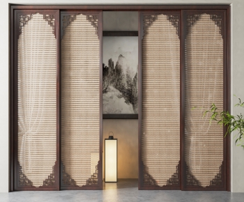 New Chinese Style Chinese Style Sliding Door-ID:842334036