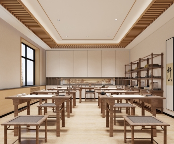 New Chinese Style Calligraphy Classroom-ID:300750745