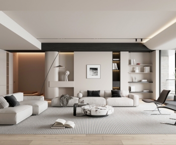 Modern A Living Room-ID:329509973