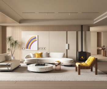 Modern A Living Room-ID:784141064