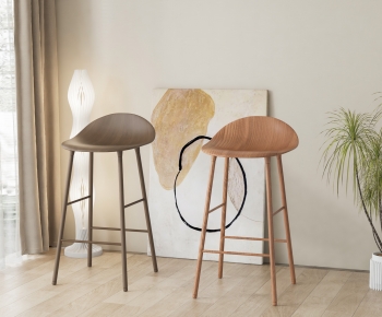 Nordic Style Bar Chair-ID:130345114