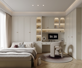 French Style Bedroom-ID:389811042