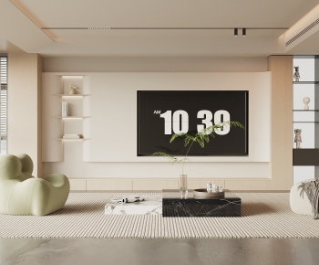 Modern A Living Room-ID:434700015