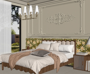 French Style Bedroom-ID:203349653