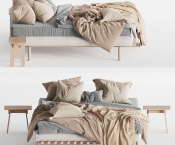 Modern Double Bed-ID:201153995