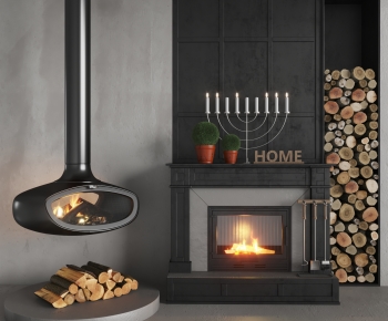 Modern Fireplace-ID:839175942