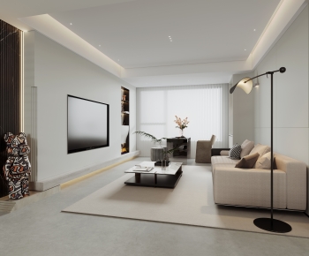Modern A Living Room-ID:418410362
