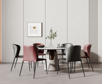 Modern Dining Table And Chairs-ID:571904908