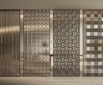 Modern Glass Screen Partition-ID:625790122