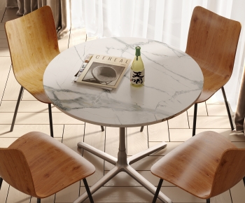 Modern Dining Table And Chairs-ID:722987891