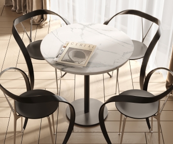 Modern Dining Table And Chairs-ID:559556962
