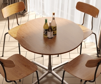 Modern Dining Table And Chairs-ID:387753964