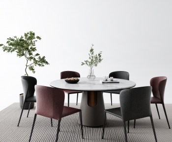 Modern Dining Table And Chairs-ID:983100896