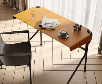 Modern Computer Desk And Chair-ID:355120904