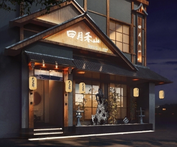 Japanese Style Facade Element-ID:550374034