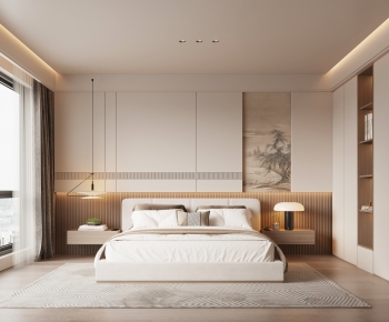 New Chinese Style Bedroom-ID:982676984