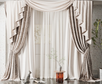 Simple European Style The Curtain-ID:883487947