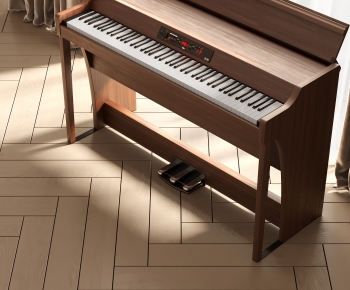 现代实木钢琴-ID:321891074