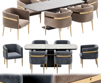 Modern Dining Table And Chairs-ID:793176897