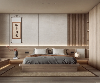 Japanese Style Bedroom-ID:973706016