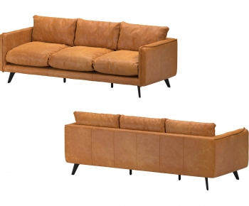 Nordic Style Three-seat Sofa-ID:945509912