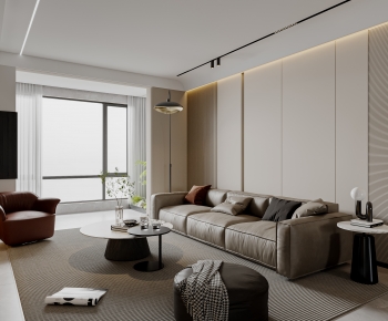 Modern A Living Room-ID:377863882