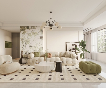 French Style A Living Room-ID:410120015