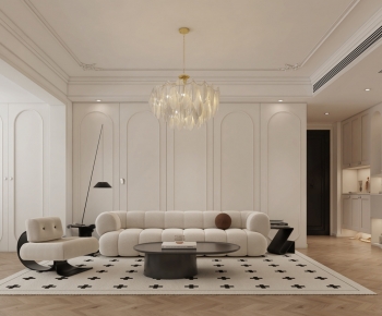 French Style A Living Room-ID:922071933