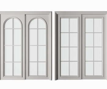 French Style Sliding Door-ID:649249081