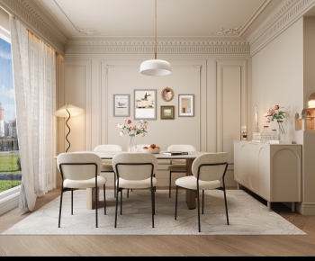 French Style Dining Room-ID:685334924