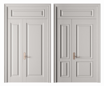 American Style Unequal Double Door-ID:200747978