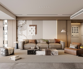 Modern A Living Room-ID:699976927