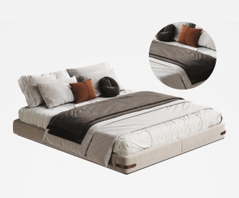Modern Double Bed-ID:789169075