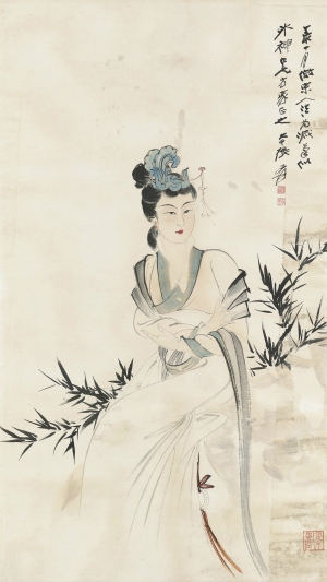 New Chinese Style Chinese Style Figure Painting-ID:485059028