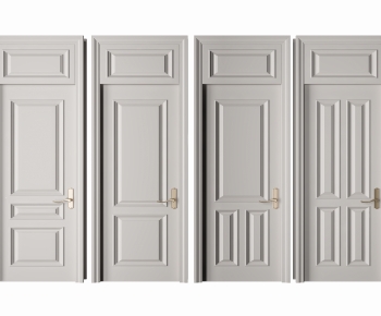 Simple European Style Single Door-ID:735399963