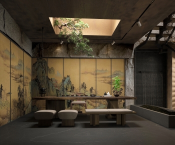New Chinese Style Tea House-ID:111769913