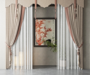 New Chinese Style The Curtain-ID:104281901