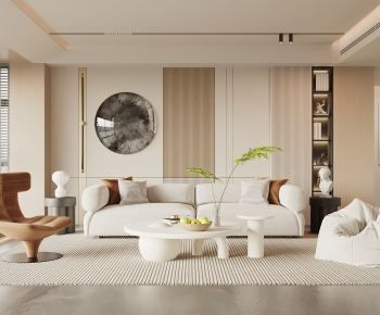 Modern A Living Room-ID:772881982