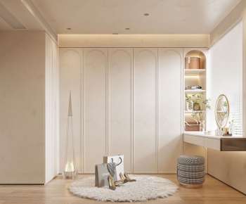 French Style Clothes Storage Area-ID:380408055