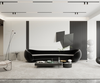 Modern A Living Room-ID:583586937