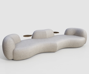 Nordic Style Curved Sofa-ID:546366932