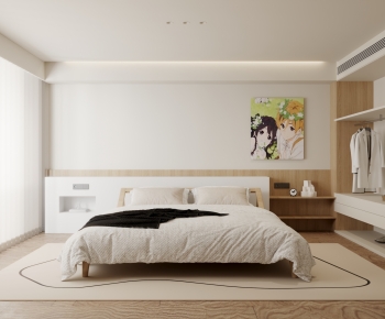 Modern Wabi-sabi Style Bedroom-ID:765655993